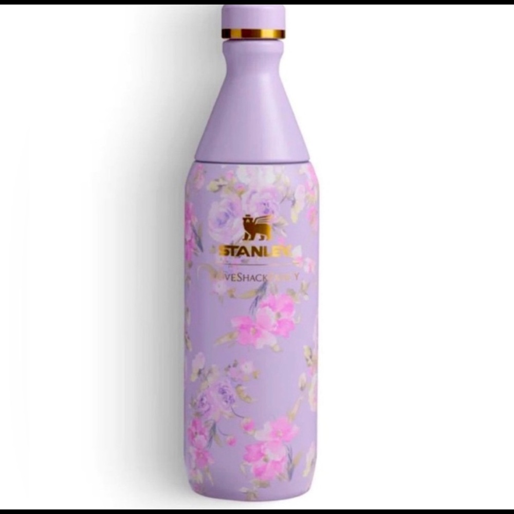 Love Shack Fancy x Stanley 20 oz slim bottle Happy Thoughts